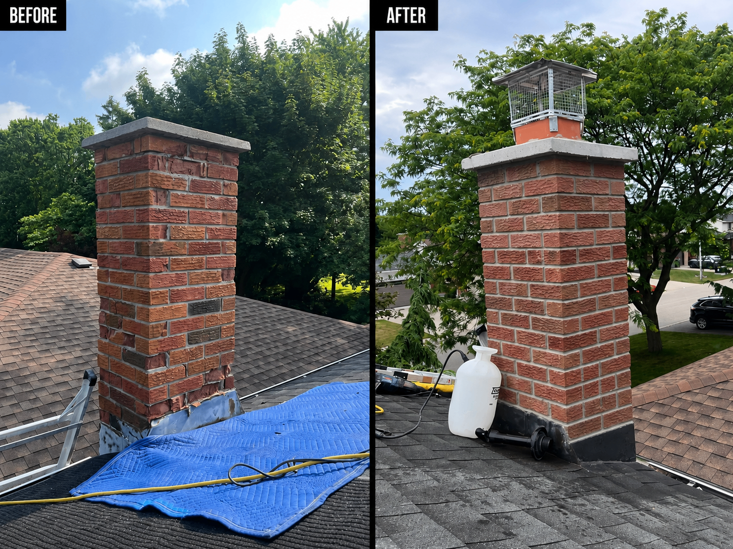 Chimney rebuild